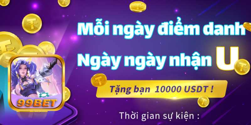 99bet Ra Mắt Sự Kiện Nhận Thưởng Tới 10K USD